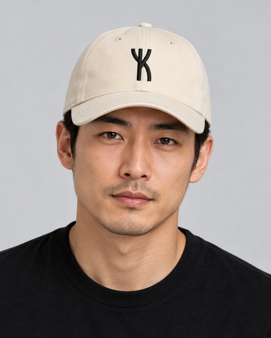 Crest Cap in Cream